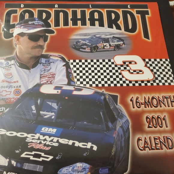 Dale Earnhardt The Intimidator 2001 Calendar NIP NASCAR - Picture 4 of 6